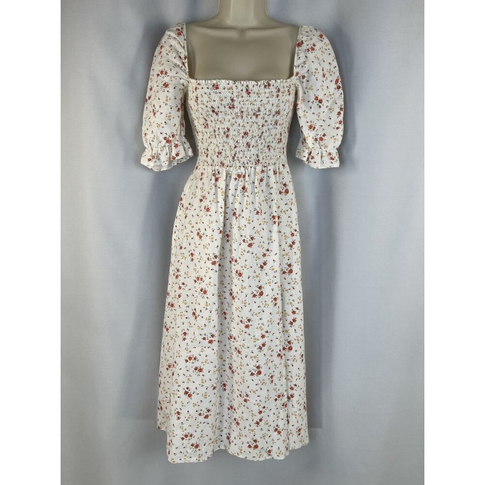 NEW Reformation Marabella Midi Dress in Veronica Print $248 - Picture 3 of 13